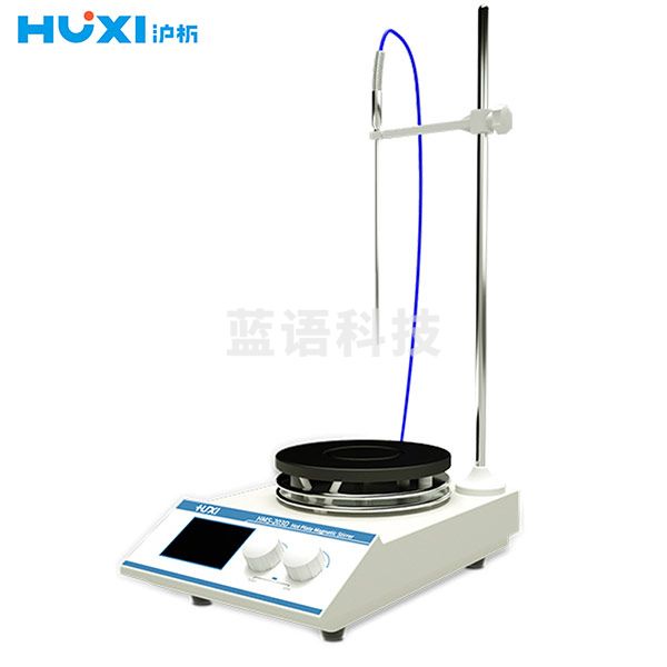 沪析（HUXI） 磁力搅拌机 数显恒温小型多联六联加热 实验室磁力搅拌器 HMS-203D（10升+加热+数显）