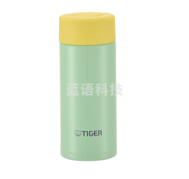 虎牌（TIGER）迷你保温杯可爱少女心小巧简约口袋杯MOA-A12C-GY柠檬苏打-120ml