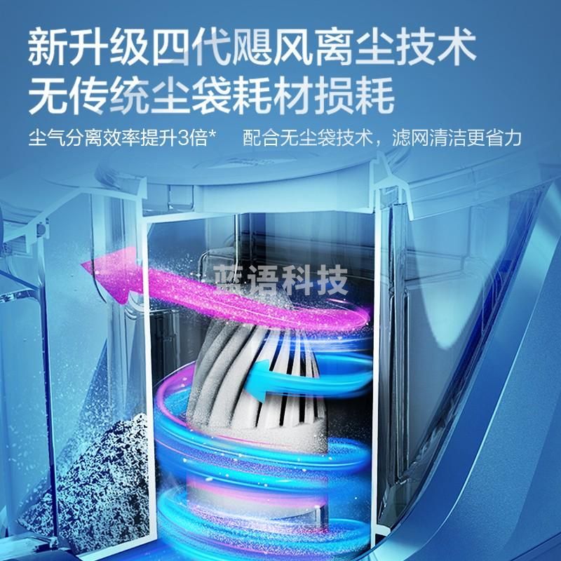 PHILIPS飞利浦 XB2023 卧式吸尘器 家用清洁机 强劲大功率大吸力 吸灰吸尘智能除尘