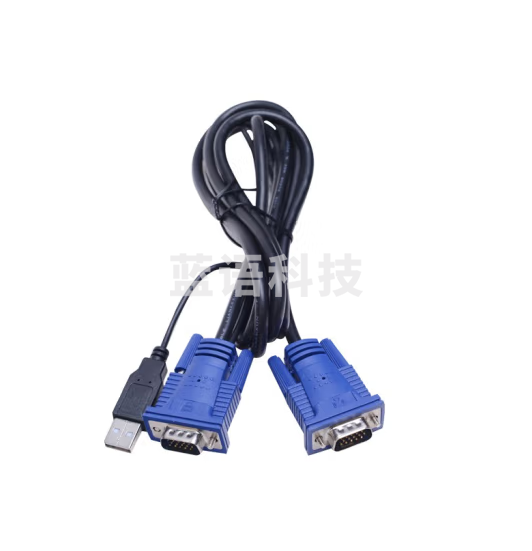 LANBE 蓝宝KVM切换器连接线1.8米/3米/5米（只能应用在LANBE品牌KVM） LCVU-3MB(VGA3米)