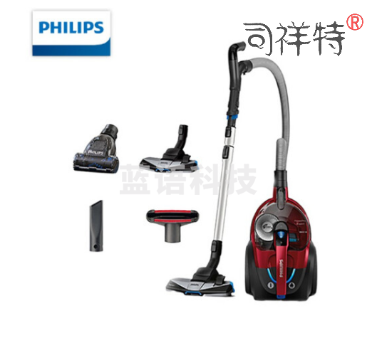 飞利浦（PHILIPS）卧式吸尘器家用清洁机强劲大功率大吸力吸灰吸尘吸螨虫除螨FC9735/81