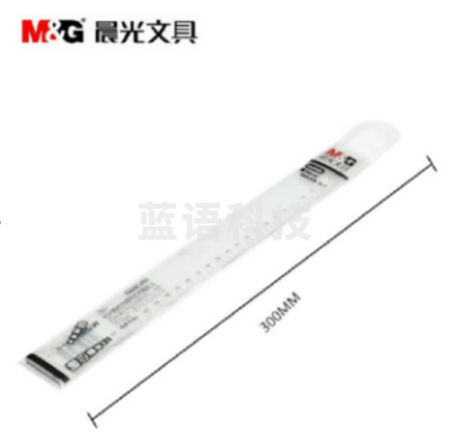 晨光ARL96005 30cm塑料尺(把)
