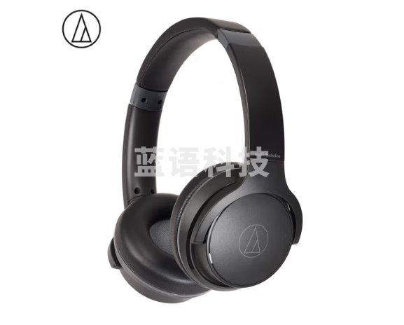 铁三角 S220BT 头戴式立体声无线蓝牙耳机 长久续航 音乐耳机 便携式 BK