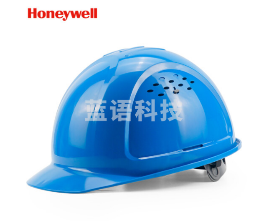 霍尼韦尔（Honeywell）安全帽 L99S新国标 HDPE工地电力 防砸抗冲击 电绝缘1顶 蓝色