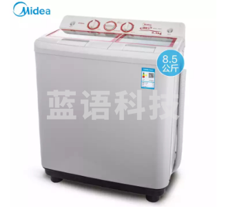 美的（Midea） 瀑布洗 MP85-S855 双桶洗衣机