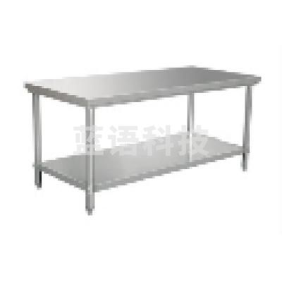 津御商厨 双层平板工作台 1300*1000*800