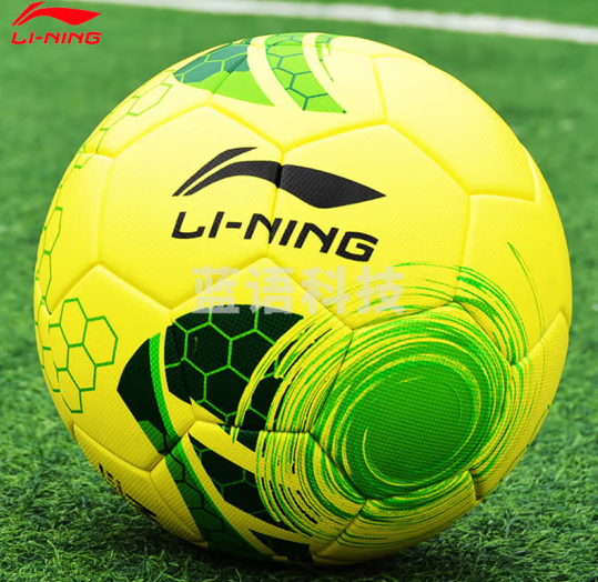 李宁足球5号成人青少年考试训练比赛耐磨防滑PU材质LFQK579-2