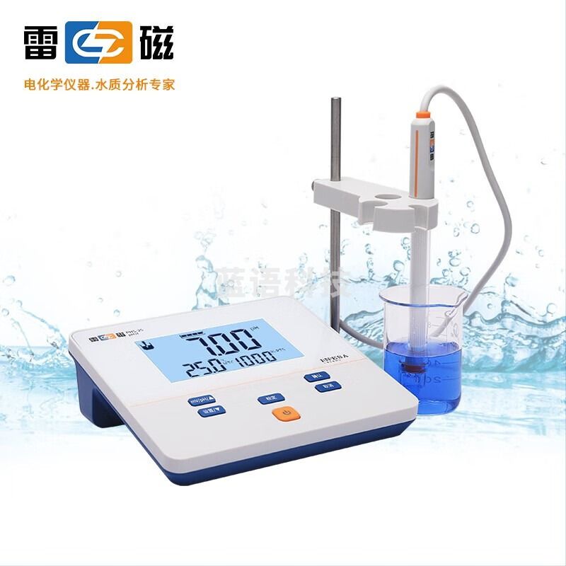 雷磁 PHS-25型实验室PH计 台式PH酸碱水质检测酸度计 测绘专用仪器