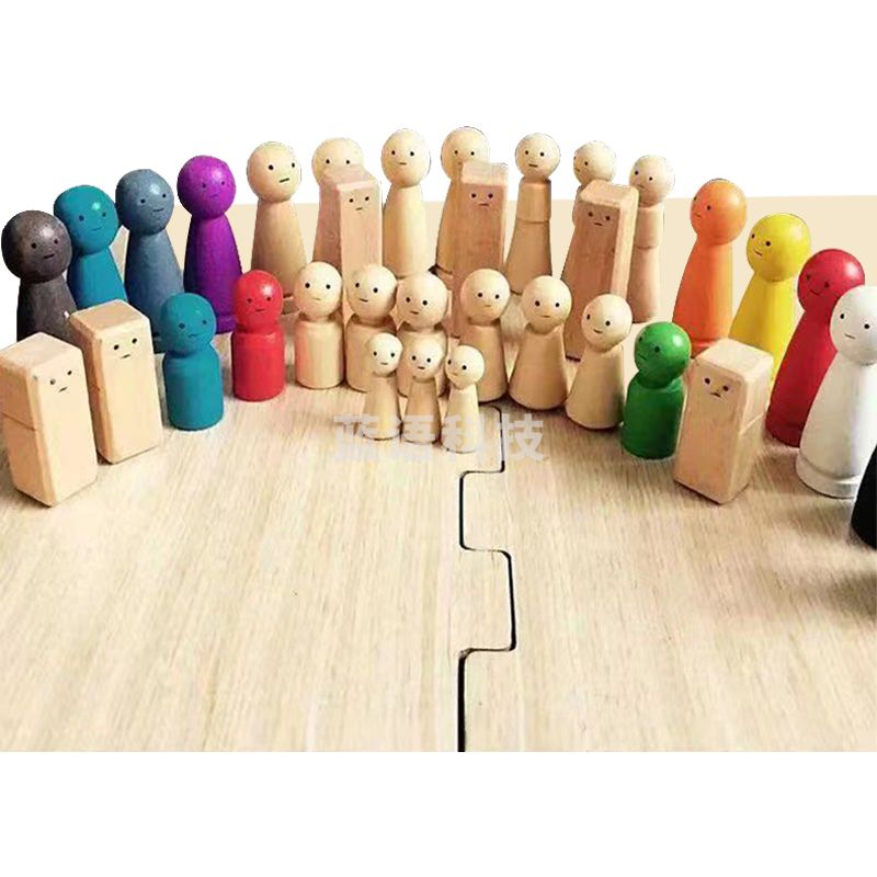 伍贰伍 WEW-XLGB 心理格板心理咨询辅导投射关系指导排列模型玩具（单位：件） 仪器