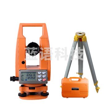 林剑翔 高精度激光电子经纬仪单双上下激光红光指向角度垂直室内外工程 DJD2-JCL上下激光主机+铝脚架