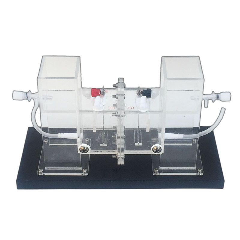 沪教 电解槽演示器 物理教学仪器 离子交换膜 铂金电极 实验器材（单位：个）