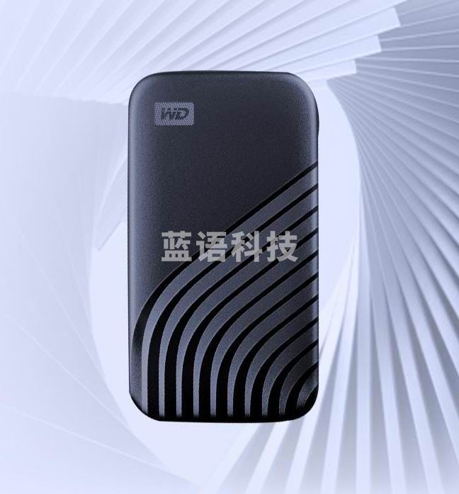 西部数据(WD)2TB NVMe 移动固态硬盘（PSSD） 深空灰 Type-C接口 传输速度1050MBs（WDBAGF0020BGY-CESN）