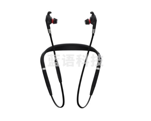 捷波朗(Jabra)线上网络在线教育学习培训话务颈挂式耳机客服呼叫中心Evolve 75e MS版主动降噪