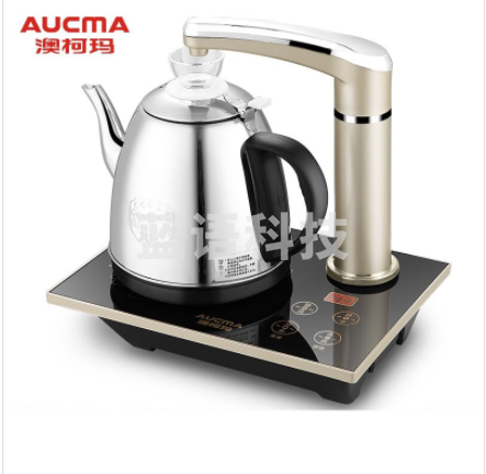澳柯玛（AUCMA)ADK-1350J6 304不锈钢自动上水电热水壶0. 8L 金色