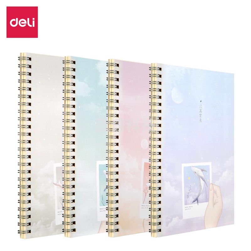 得力LA560螺旋本(北冥有鱼)