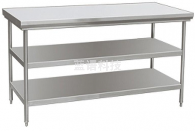津御商厨 加厚不锈钢三层工作台 1500*800*800