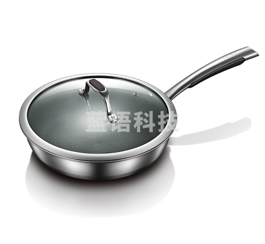 美的(Midea) CJ32WOK50 全面屏蜂窝炒锅不粘锅 32cm口径 316L 燃气电磁炉通用