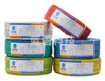 津达电缆 BVR-蓝色6平方 软塑铜线 100米/盘