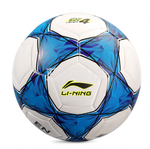 李宁(LI-NING)4号足球青少年比赛儿童训练专用足球