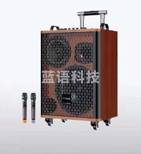 爱浪EX30-10 音响 户外内置声卡大音量音响 便携带拉杆 10寸