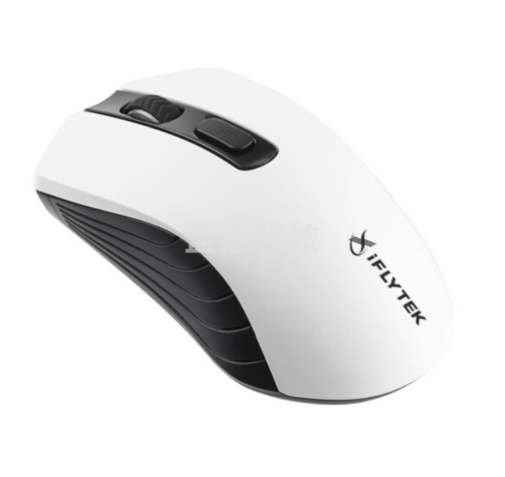 科大讯飞无线蓝牙鼠标M210 办公鼠标 无线外设 人体工学鼠标 舒适握感 智能语音输入打字翻译 黑白