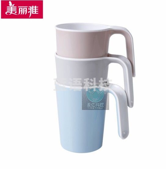美丽雅(MARYYA)漱口杯家用简约刷牙杯子家庭牙刷牙缸洗漱情侣家庭超市套装牙具 1人为单(颜色随机1个装)