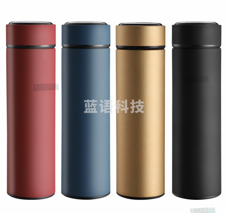智能温显保温杯不锈钢保冷杯带茶虑便携学生杯 商务杯(可定制logo)
