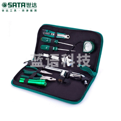 世达(SATA)06011 11件司机随车工具组套