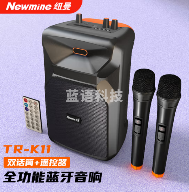 纽曼（Newmine）TR-K11蓝牙音箱 便携音响 双麦克风 旗舰款