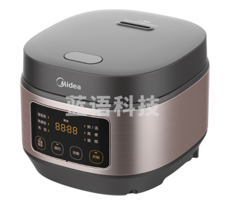 美的(Midea)AFB4062R 电饭煲 4L不粘锅聚能釜定时预约