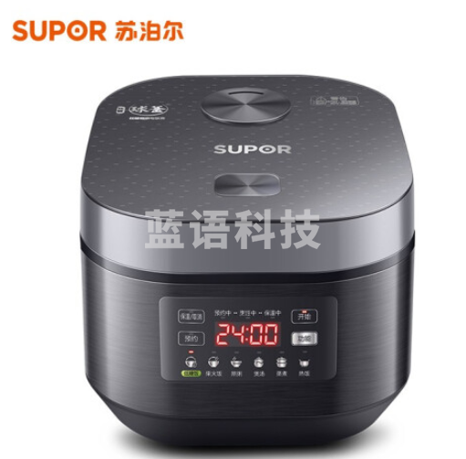 苏泊尔 SUPOR SF40HC70 电饭煲 4L 低糖健康IH电饭煲 银黑色 计价单位:台