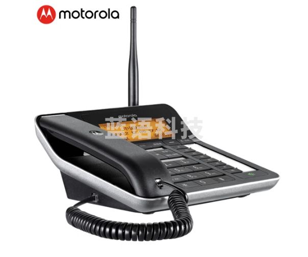 摩托罗拉（Motorola）4G全网通插卡录音电话机座机 大屏电销无线移动办公家用固话支持移动联通电信广电卡手机卡 FW300