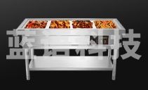 津御商厨 四格保温售饭台 1500*700*800