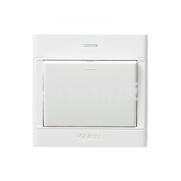 公牛(BULL) 明装开关插座 G09系列 一开单控开关 86型插座面板 G09K111Y