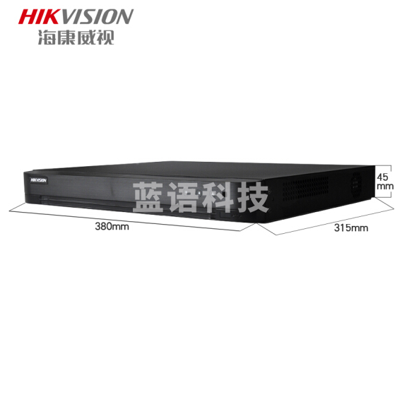 海康威视 DS-7824HQH-K2 硬盘录像机 无硬盘 双盘位 （24路）