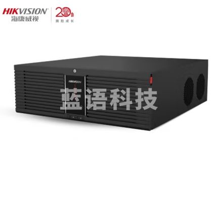 海康威视 监控硬盘录像机 8盘位4K高清网络主机商用NVR 4K款【64路丨16盘位】8864N-R16/4K 标配（无硬盘）