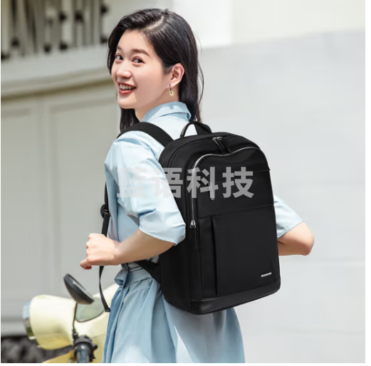 高尔夫（GOLF）双肩背包女15.6英寸笔记本苹果电脑包多功能旅行背包商务出差书包