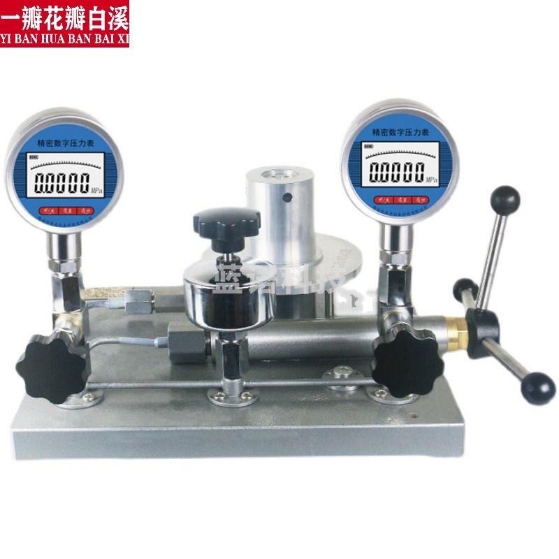 三门/SANMEN 压差计 负压 微压 数显 便携式【厂家】活塞式压力计0.6/6/60压力表校验仪台检验器 YS-0.6<0.04~0.6MPa> 教学仪器