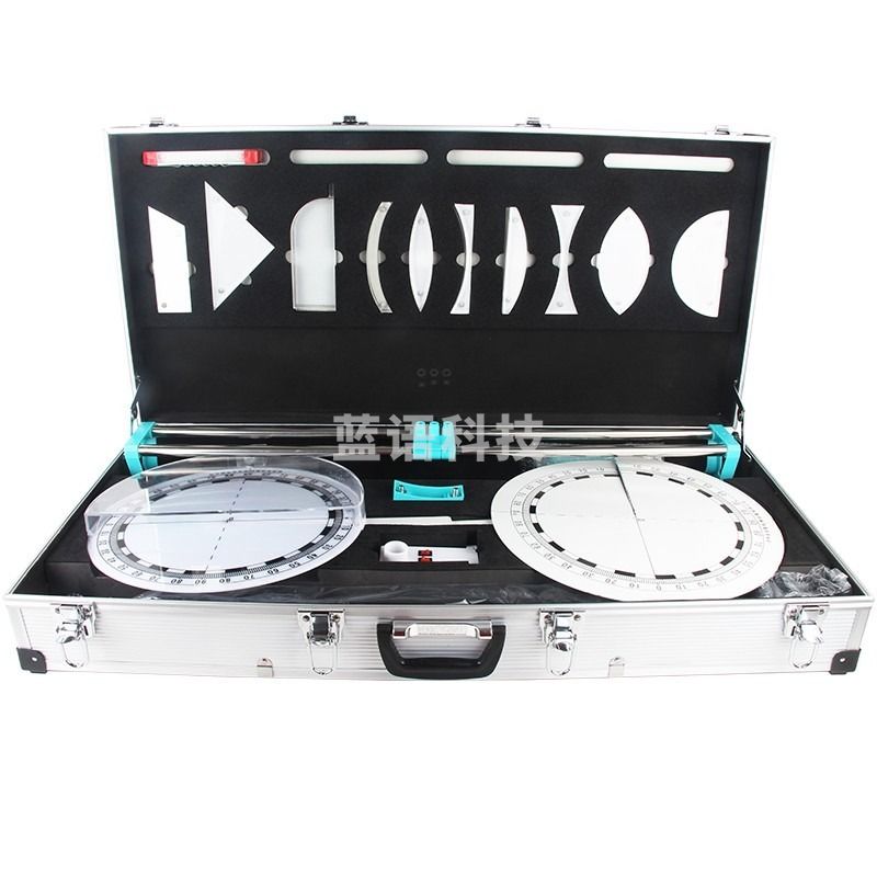 六鑫教师版磁吸式光学演示箱电学实验演示箱磁吸初中物理光学电学实验器材电路吸附黑板全套初三八九年级 式【桃李天下】 物理仪器 仪器-