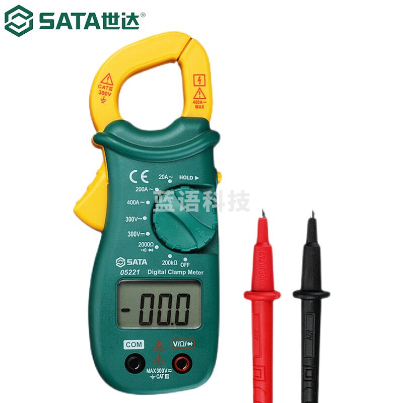 世达/SATA 电工钳形表 袖珍数显钳