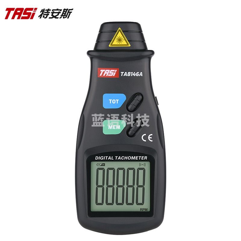 特安斯数显转速表TA8146A 激光转速计 非接触电机测速计