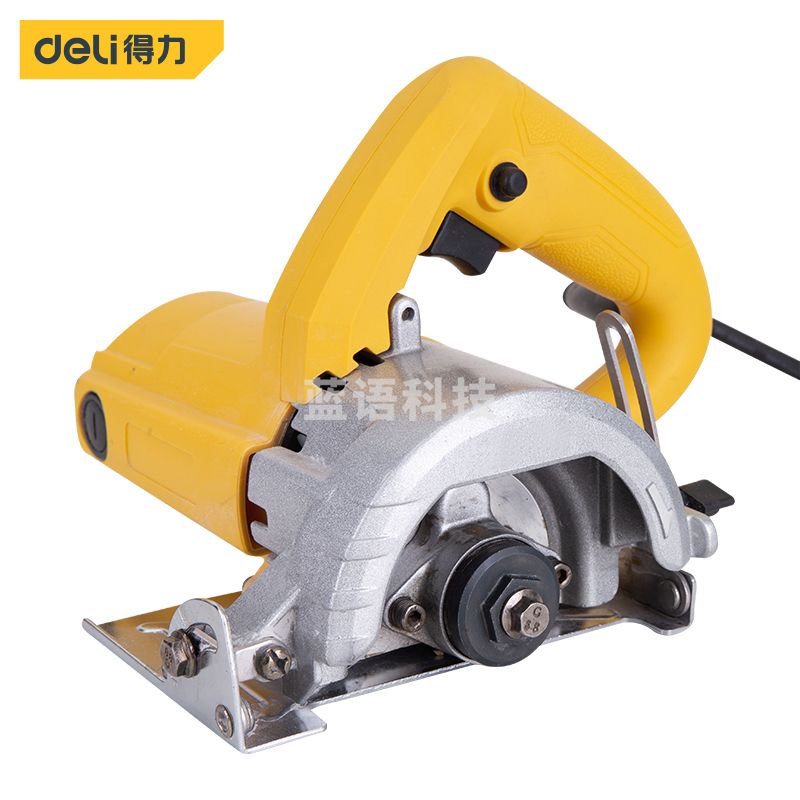 得力DL6351 石材切割机云石机110mm瓷砖大理石木材切割1250W