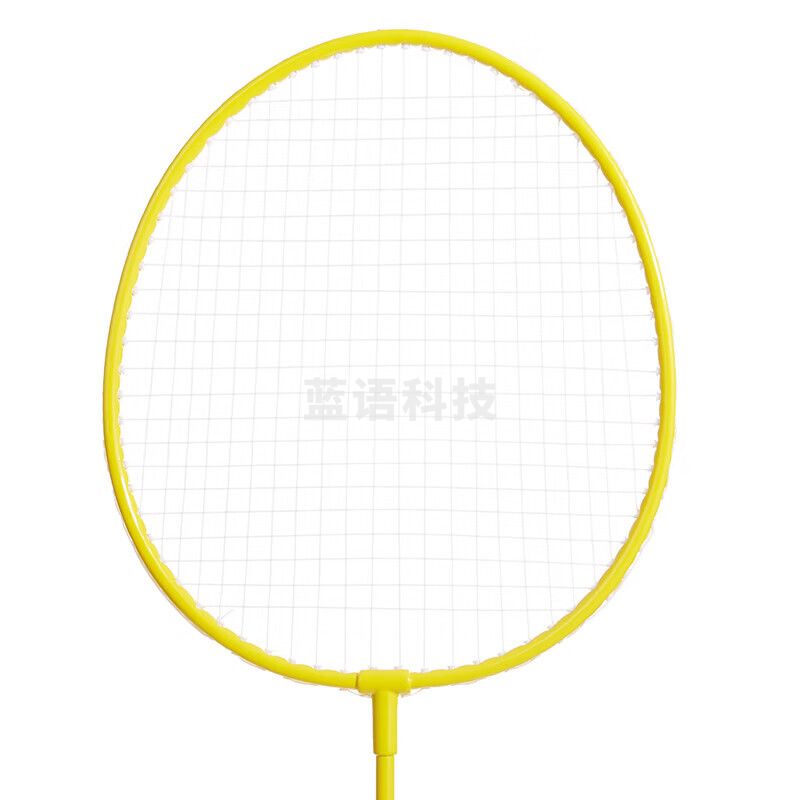 迪卡侬 羽毛球拍儿童小学生羽毛球套装苹果绿柠檬黄套拍-4899304