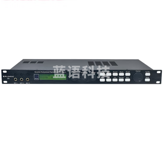 菱声（LINGSHENG） X5效果器舞台防啸叫KTV均衡数字前级卡拉ok混响效果处理器 舞台效果器