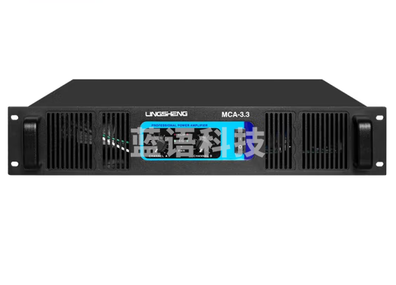 菱声（LINGSHENG） 纯后级功放机KTV大功率专业舞台演出工程功放机活动专业功放 260W*2（8Ω）