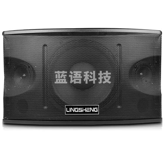 菱声（LINGSHENG） 家庭KTV音响套装会议室音响设备店铺壁挂音箱专业卡包音响酒吧 10英寸OK-3210音箱一只
