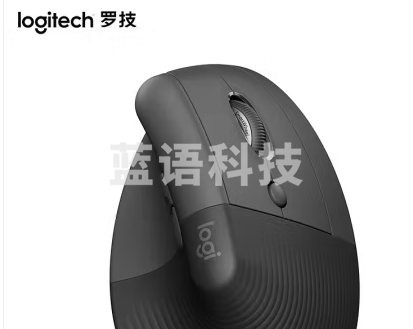 罗技(Logitech)Lift人体工学鼠标 垂直鼠标 小手鼠标 无线蓝牙鼠标 3台设备秒切换 带Logi Bolt接收器 黑色