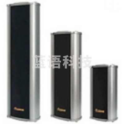 湖山 音响工程设备 黑色室外防水声柱 SZ-B80WA