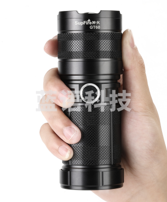 神火 GT60强光手电筒超亮远射p90充电式探照灯变焦应急户外家用