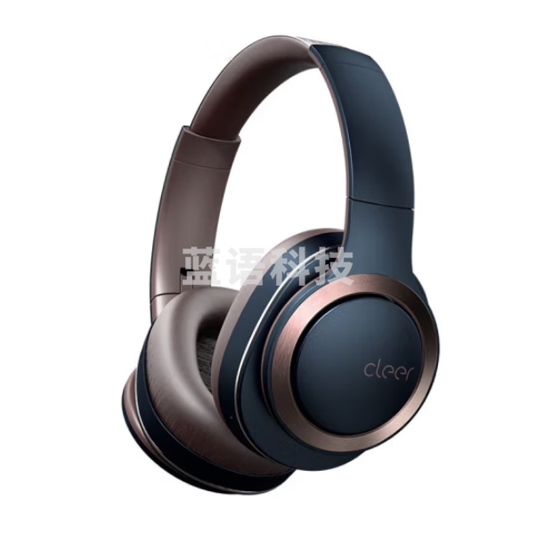 cleer ENDURO ANC智能降噪60小时无线蓝牙耳机 头戴式运动耳机 海军蓝